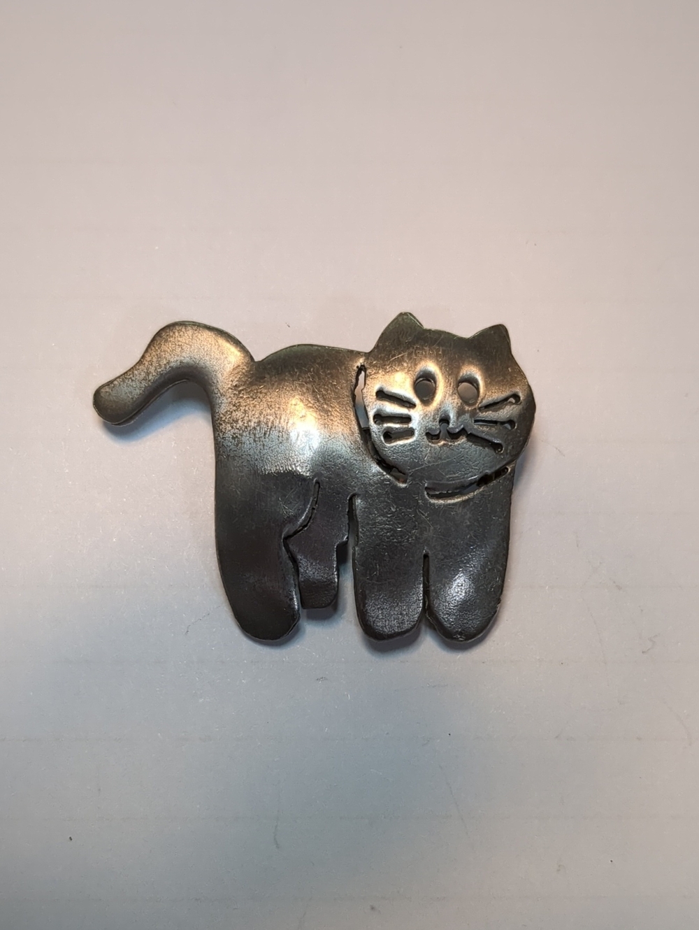 Ultra Craft Pewter Cat Pin